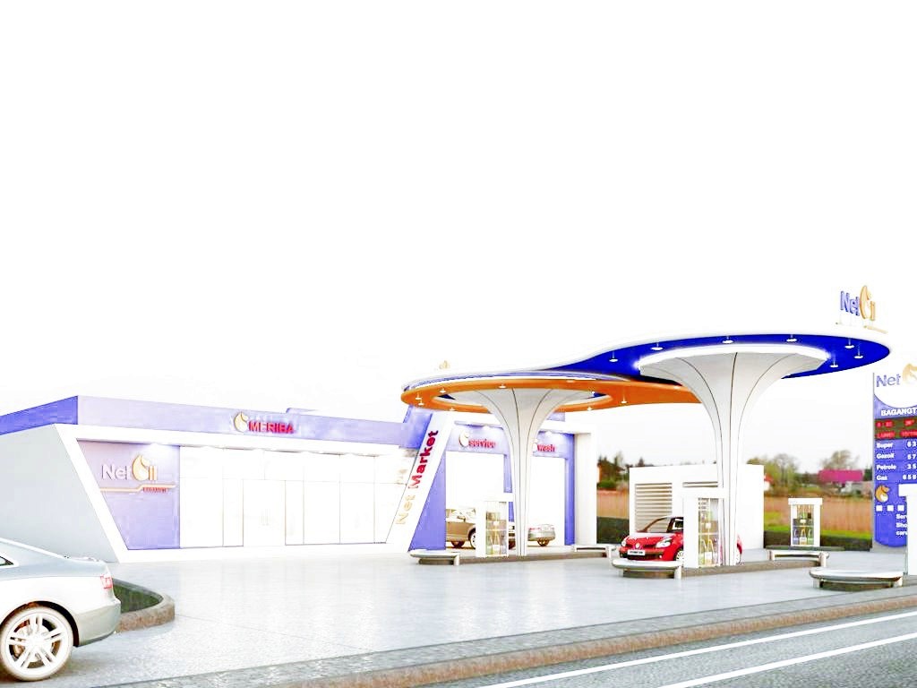 NetOil smart service station project