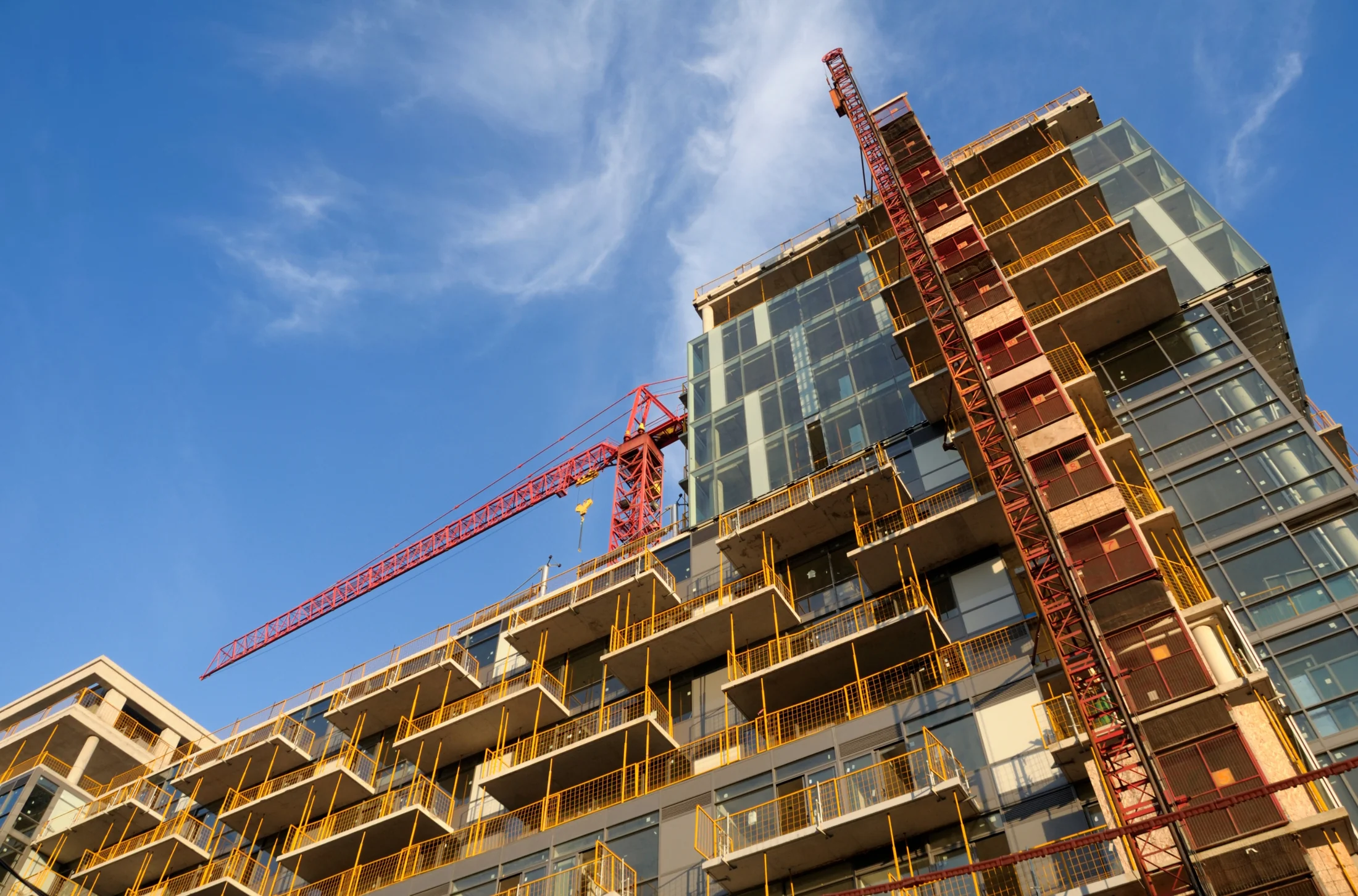 INFRACONS residential structure under construction